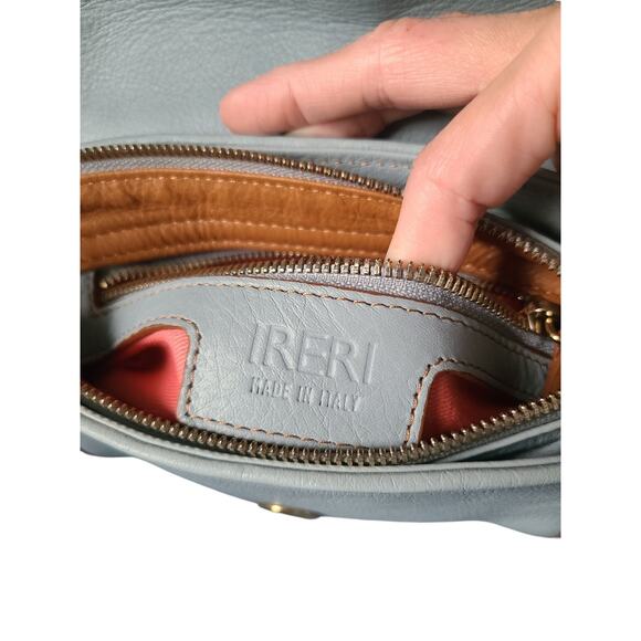 IRERI Leather Butterfly Tassel Shoulder Bag - Picture 7 of 12